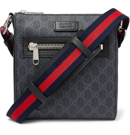 mens gucci fanny pack|luxury messenger bags for men.